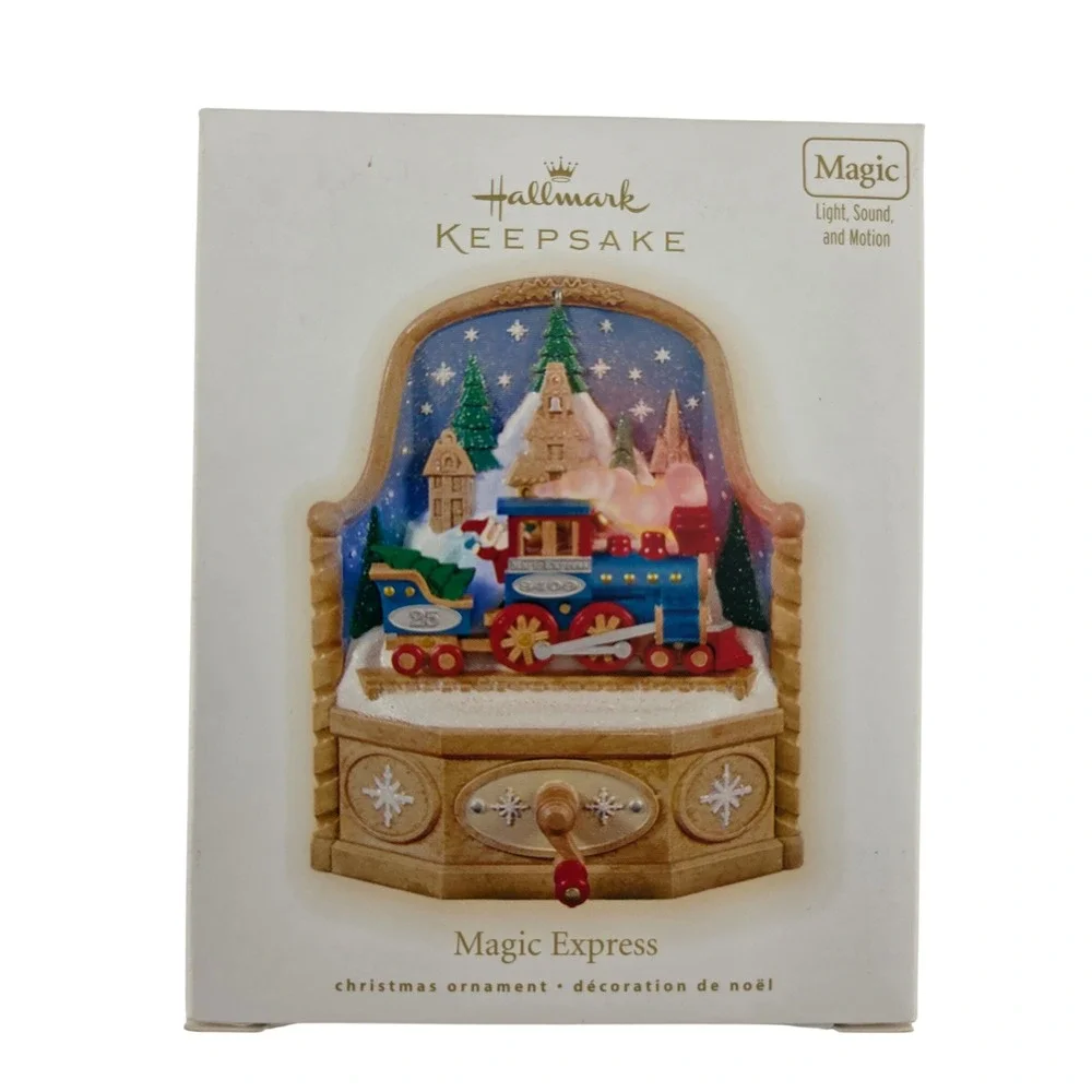 Hallmark‎ Keepsake Magic Express 25th Anniversary Ornament AS IS Parts
